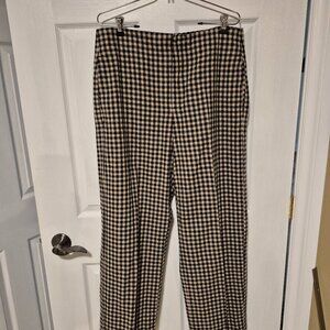 GAP Check Pants - Size 12 - Tall.   NWOT